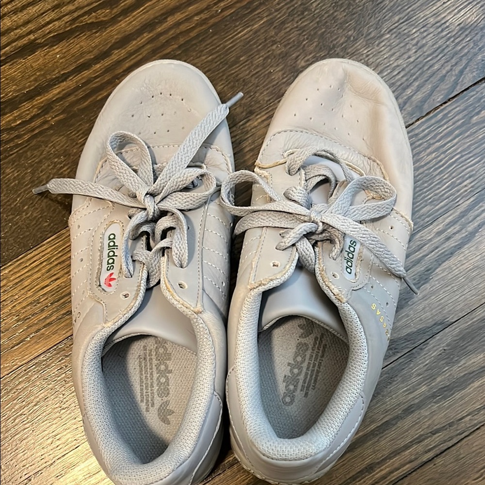 Adidas Kids White Sneakers